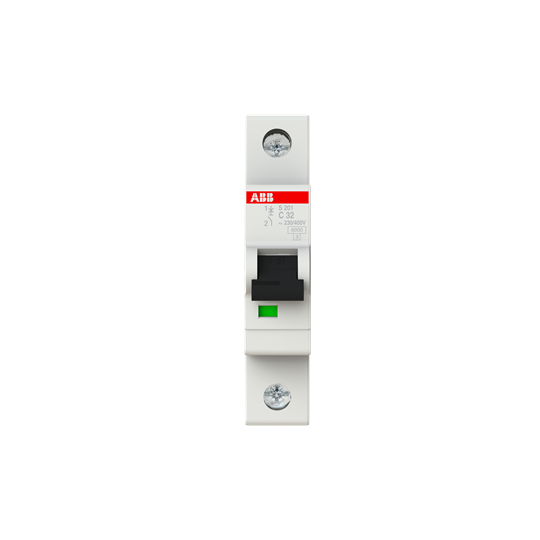Автоматический выключатель ABB S201-C32 1P 6kA 32А 2CDS251001R0324