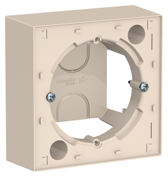 Коробка для наружного монтажа Systeme Electric AtlasDesign Беж SE ATN000200