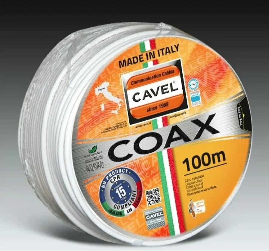 Кабель телевизионный Cavel SAT 703 B (Италия)