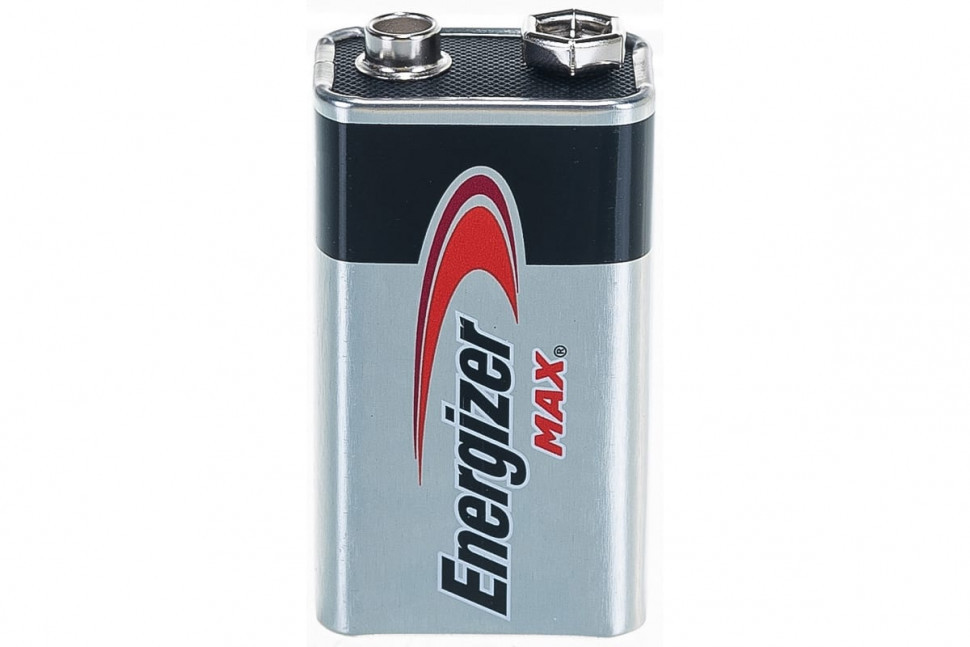 Щелочная батарейка Energizer 6LR61 MAX 9В (Батарейка крона в блистере 1шт) Щелочная батарейка Energizer 6LR61 MAX 9В (Батарейка крона в блистере 1шт)