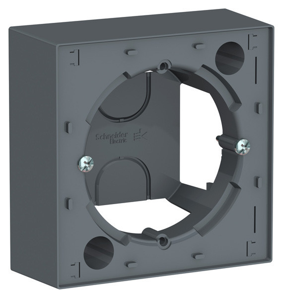 Коробка для наружного монтажа Systeme Electric AtlasDesign Грифель SE ATN000700 Коробка для наружного монтажа Systeme Electric AtlasDesign Грифель SE ATN000700