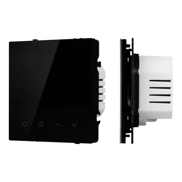 Терморегулятор Wi-Fi с датчиком, цвет черный, IP-20, NEO_PLUS