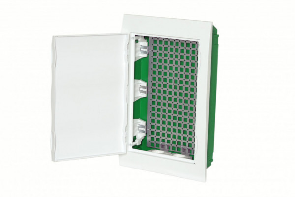Мультимедийный бокс в нишу 36М белый City9 Systeme Electric EZ9E312P2FIT