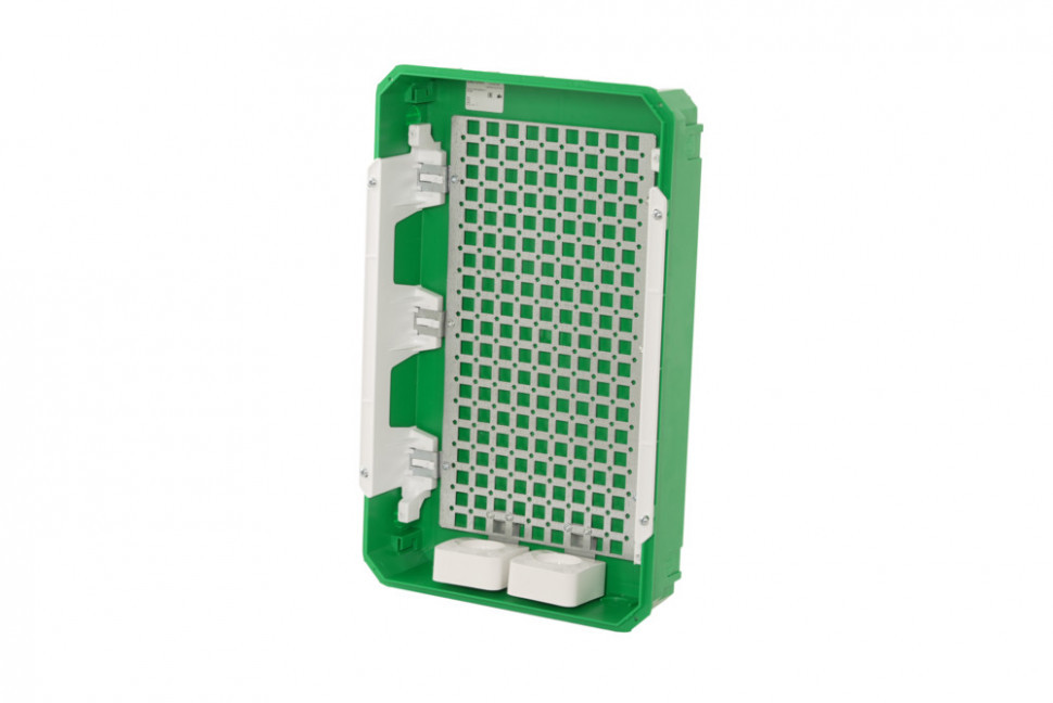 Мультимедийный бокс в нишу 36М белый City9 Systeme Electric EZ9E312P2FIT