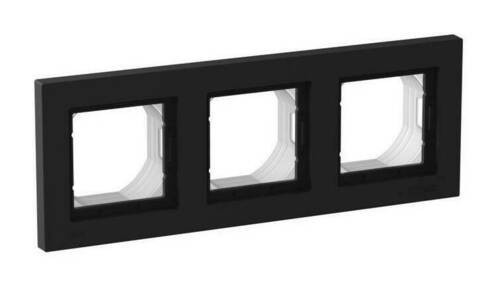Рамка 3 поста IP44 Systeme Electric Atlas Design Aqua, карбон ATN441003 Рамка 3 поста IP44 Systeme Electric Atlas Design Aqua, карбон ATN441003