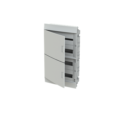Бокс в нишу ABB Mistral41 72М белая дверь с клемм 1SLM004102A1110