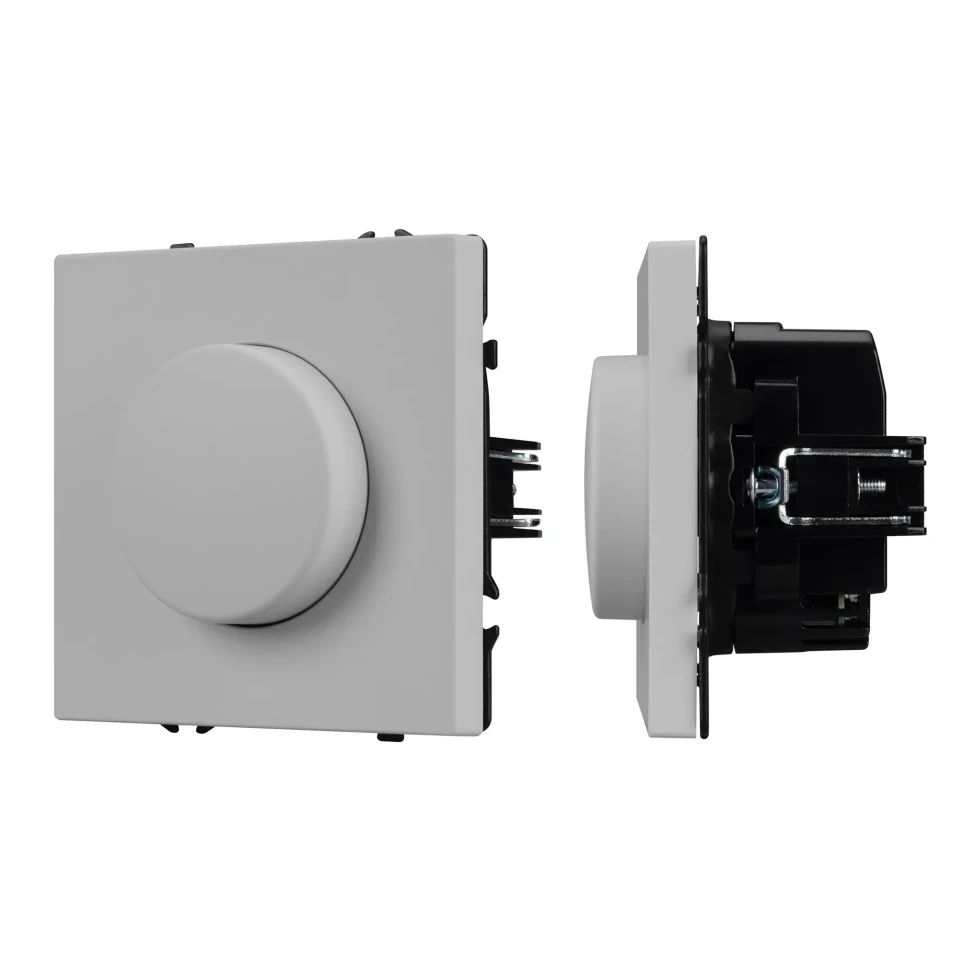 Диммер 220V, 300W, LED 150W, IP-20. NEO PLUS (Светло cерый)