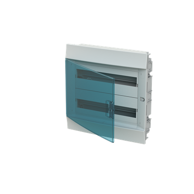 ABB Mistral41 36М 2 ряда зеленая прозрачная дверь с клемм 1SLM004101A1206