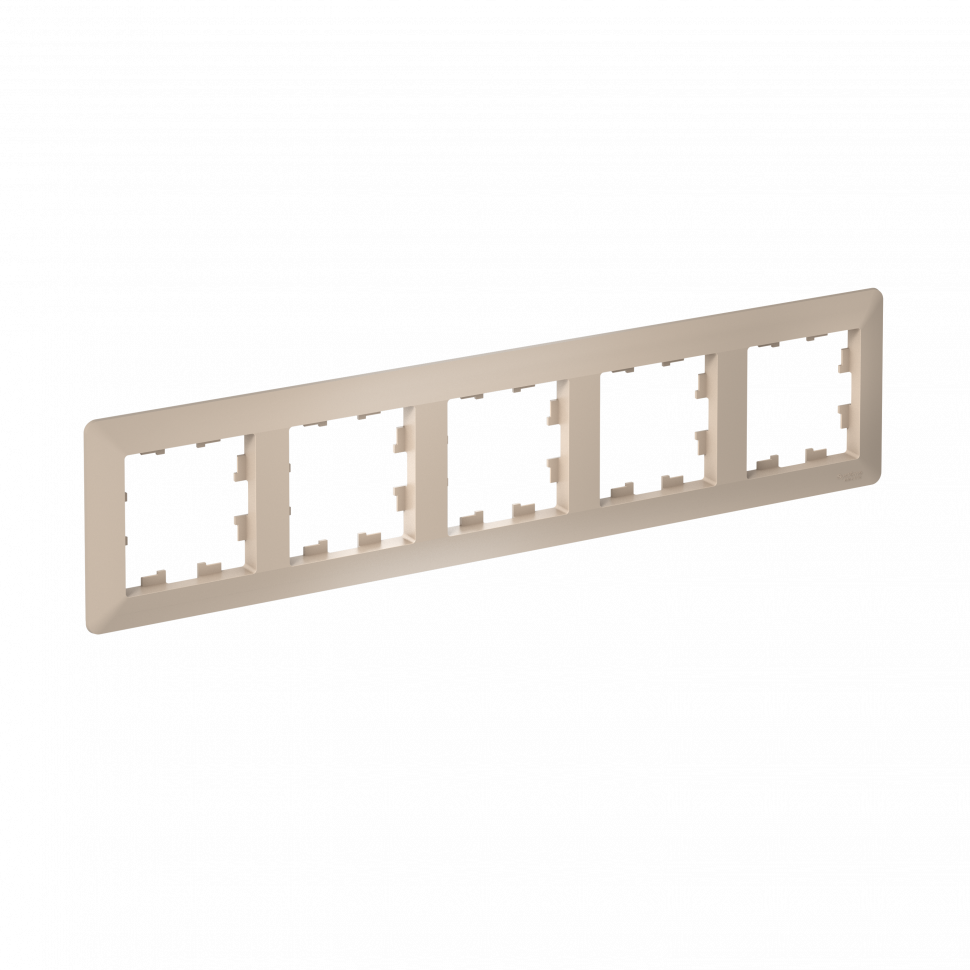 Рамка Systeme Electric AtlasDesign Air 5-ая, цвет песочный, ATN221205