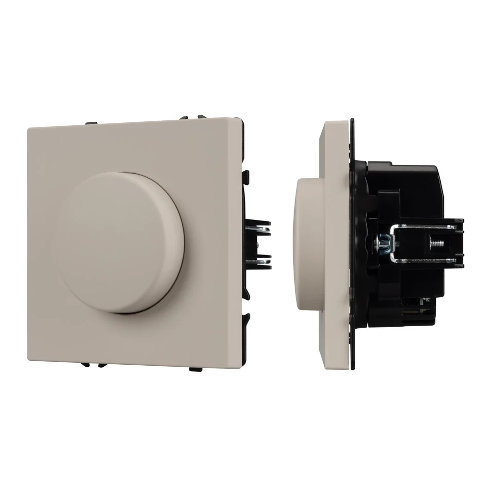 Диммер 220V, 300W, LED 150W, IP-20 NEO PLUS (кашемир)