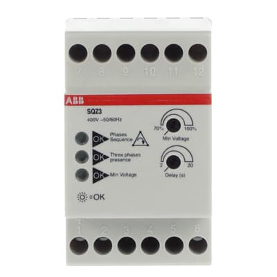 Реле перекоса фаз и падения напряжения SQZ3 ABB 2CSM111310R1331