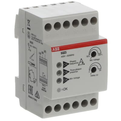 Реле перекоса фаз и падения напряжения SQZ3 ABB 2CSM111310R1331
