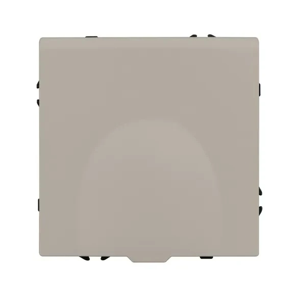 Розетка с заземлением Schuko с крышкой с защитными шторками, 250В, 16А, IP-44, NEO PLUS  (кашемир)