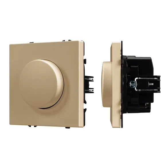 Диммер 220V, 300W, LED 150W, IP-20 NEO PLUS (золото) Диммер 220V, 300W, LED 150W, IP-20 NEO PLUS (золото)