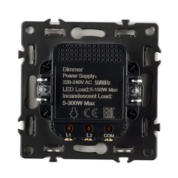 Диммер 220V, 300W, LED 150W, IP-20 NEO PLUS (золото) Диммер 220V, 300W, LED 150W, IP-20 NEO PLUS (золото)