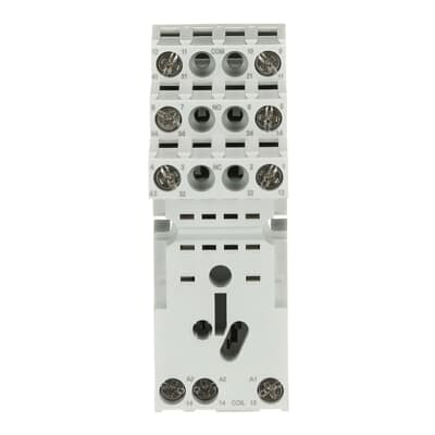 Цоколь CR-M2LS (логический) для реле CR-M 2ПК ABB 1SVR405651R1100