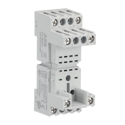 Цоколь CR-M2SS (стандартный) для реле CR-M 2ПК ABB 1SVR405651R1000