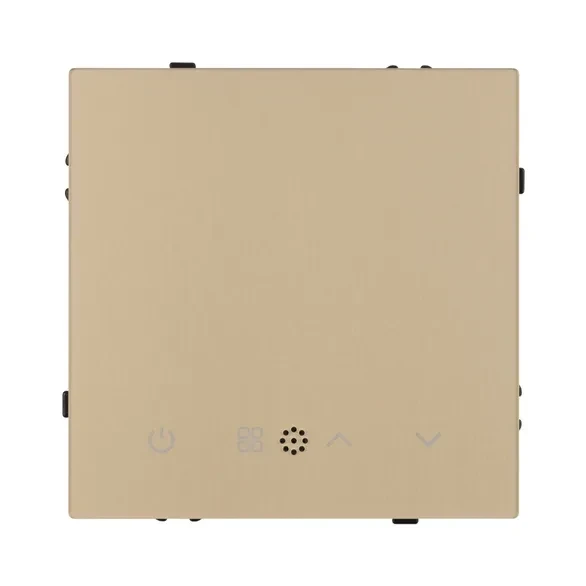 Терморегулятор Wi-Fi с датчиком, цвет золото, IP-20, NEO_PLUS