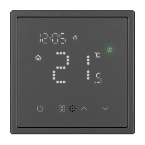 Терморегулятор Wi-Fi с датчиком, цвет Титан, IP-20, NEO_PLUS Терморегулятор Wi-Fi с датчиком, цвет Титан, IP-20, NEO_PLUS