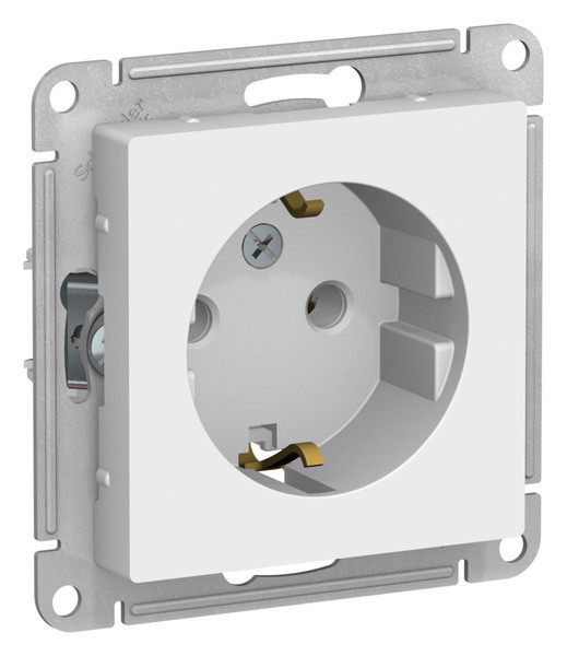 Розетка силовая Systeme Electric Atlas Design Лотос ATN001343