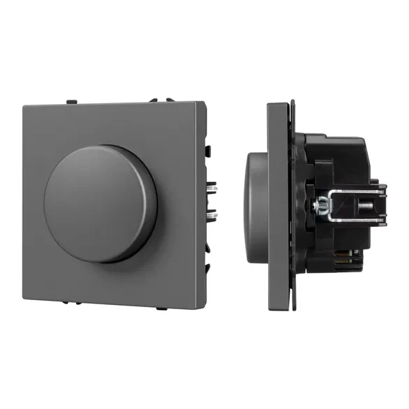 Диммер 220V, 300W, LED 150W, IP-20. NEO PLUS (cерый)