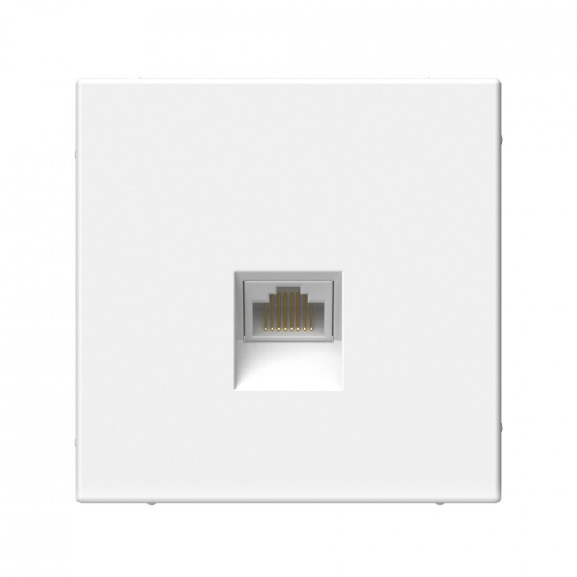 Розетка Schneider Electric Art Gallery RJ-45 кат. 5e, белая GAL000183 Розетка Schneider Electric Art Gallery RJ-45 кат. 5e, белая GAL000183