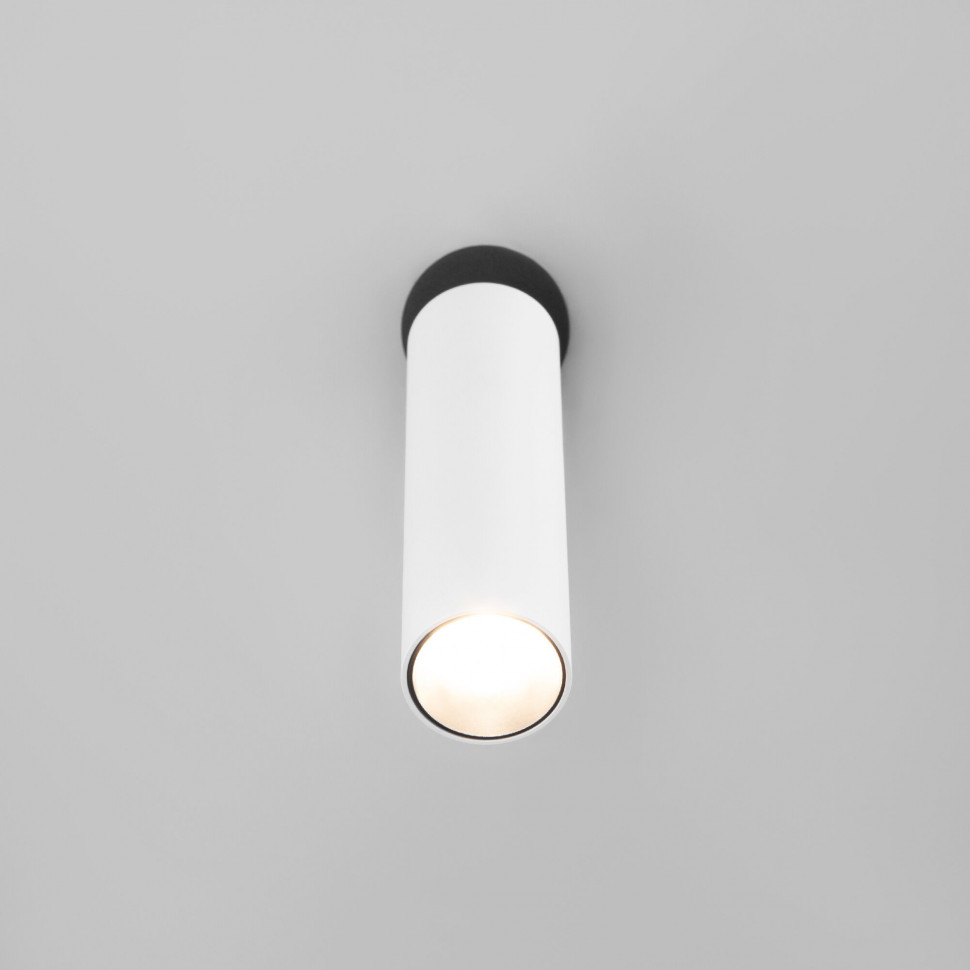 Светодиодный светильник 20128/1 LED белый/черный