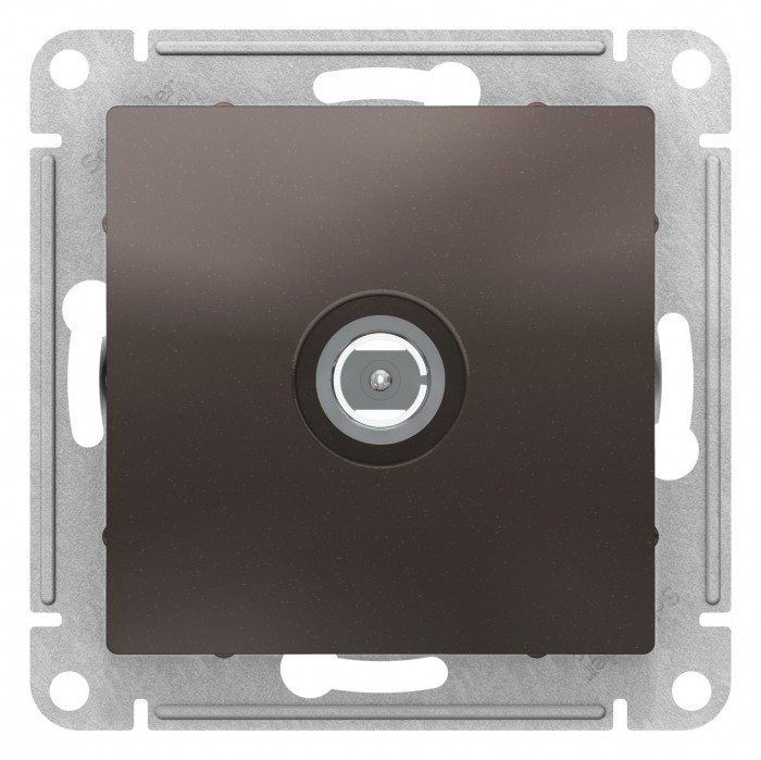 Розетка TV Systeme Electric Atlas Design мокко ATN000693
